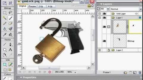 Adobe Fireworks Tutorial - Masking Special Effects