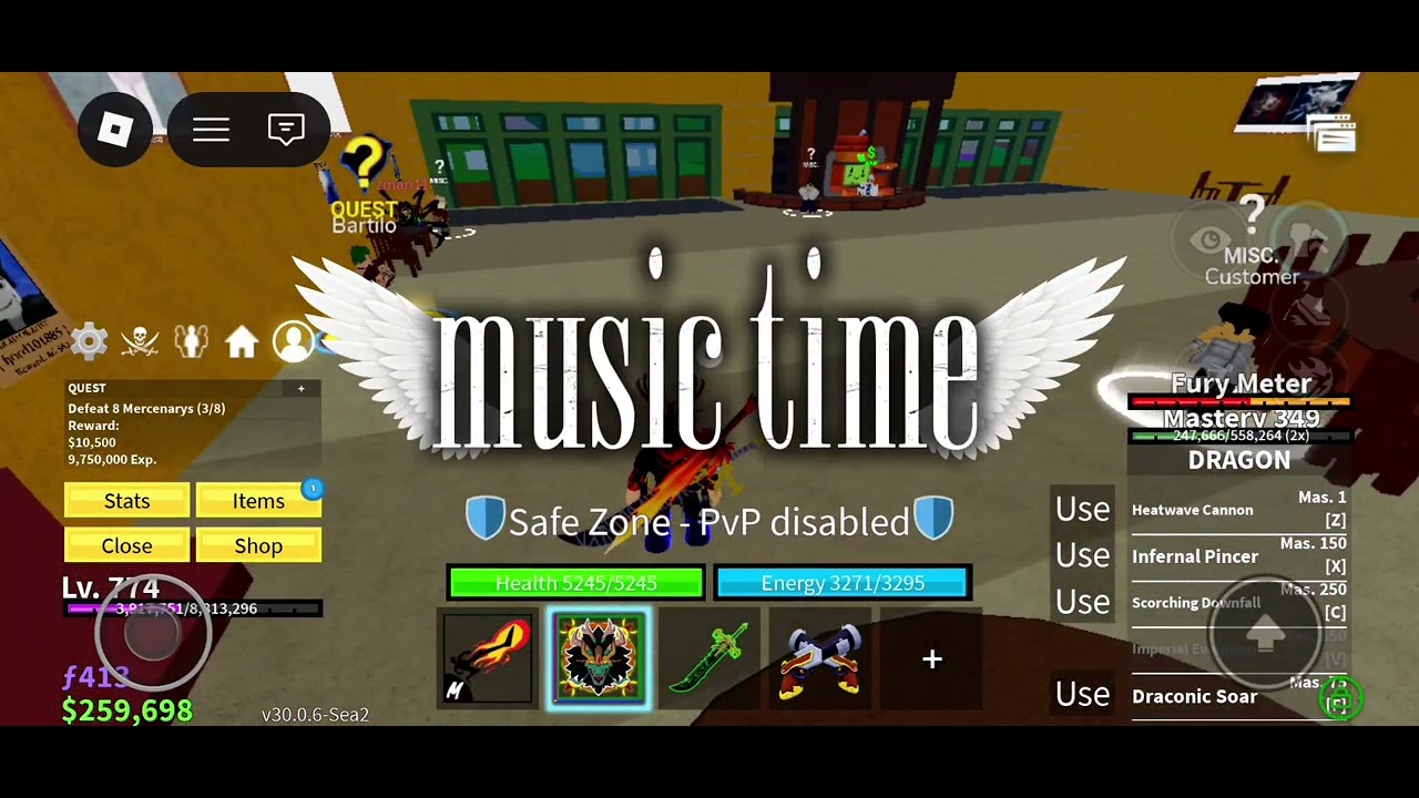 Dragon east transformation and abilities (with eclipse skin)