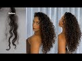 TRANSFORM DRY & BRITTLE CURLS | Intense wash & style routine to hydrate & define your curly hair