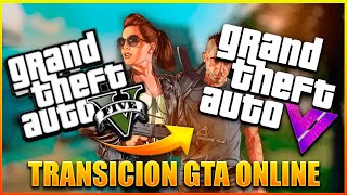 ¿COMO será la TRANSICION de GTA 5 ONLINE a GTA 6 ONLINE SE ACERCA EL FIN DE GTA 5.