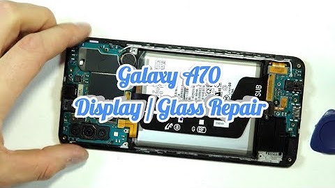 Galaxy A70 Screen / Glass Replacement - TheEasyWay - DoItYourself