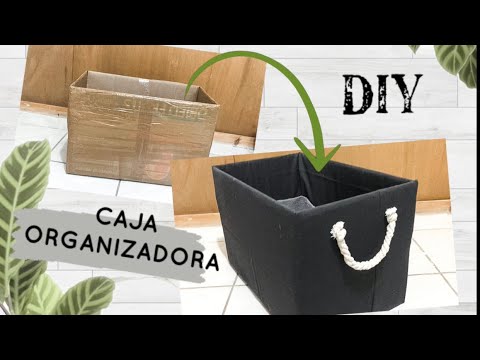 Caja organizadora de cartón