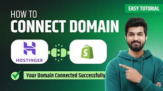 Connect Hostinger Domain to Shopify | #shopify #hostinger