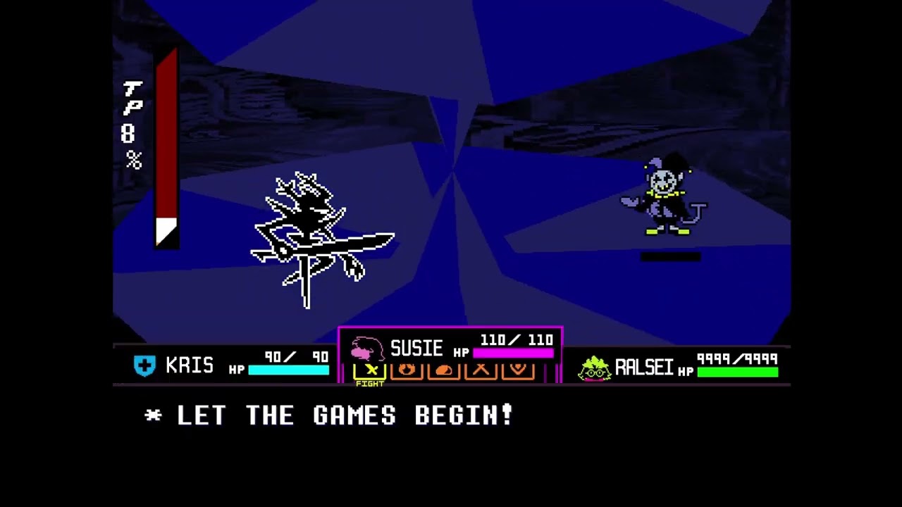 The Roaring Knight VS Jevil