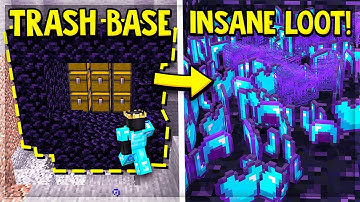 THIS *TRASH* MINECRAFT FACTIONS BASE HAD *INSANE* LOOT..! (F-TOP RAID)