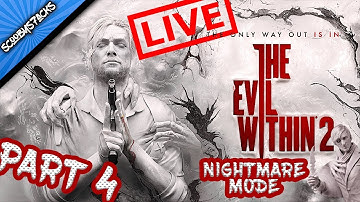 THE EVIL WITHIN 2 Blind Playthrough (Nightmare Mode) Part 4 Stefano Boss fight - Hardest boss so far