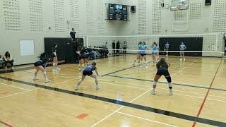 OVL Volleyball Defensa Ezzy Purple 18U vs Halton Hurricanes Cat 8 18U Game 10 Set 1