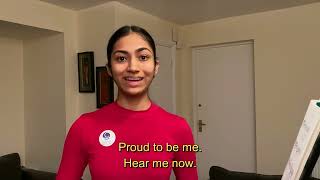 Music and medical studies thanks to #CochlearImplants - Dhyana Gopal Story #proudtobeme #hearmenow by EURO-CIU Social 87 views 1 year ago 58 seconds