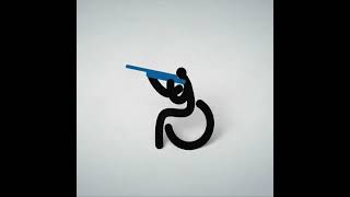 PARALYMPIC GAMES - animation - pictograms #shorts