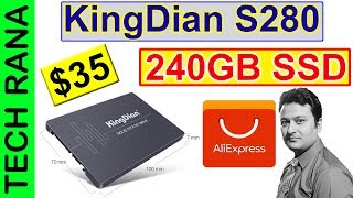KingDian 240GB SSD | S280 | Unboxing & Review | Buy from AliExpress