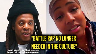 Monie Love DEFENDS Jay-Z On BATTLE RAP No Longer NEEDED In The CULTURE 
