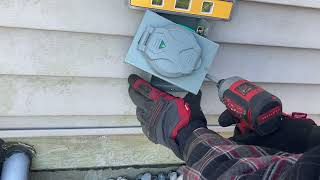 midwestdiy - how to install  an external 30amp generator outlet box