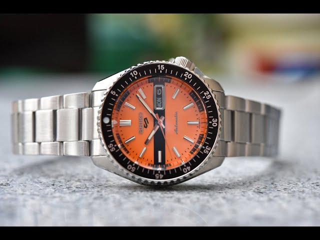 Seiko The New Double Hurricane Seiko 5 Sports Retro Colour