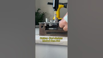 interlock dome head rivet，stainless VS steel VS aluminum rivet #interlockrivet #In-LockRivet