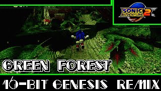 [16-Bit;Genesis]Won't Stop, Just Go! (Green Forest) - Sonic Adventure 2 (COMMISSION)