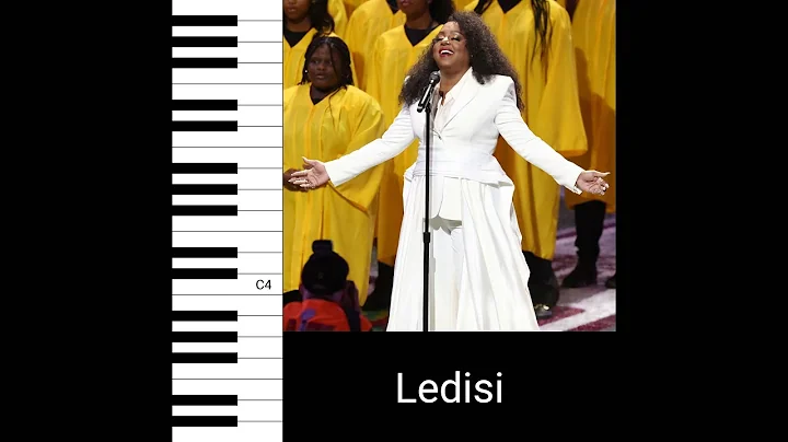 Ledisi - Lift Every Voice and Sing (Live at Super Bowl 2025) (Vocal Showcase)