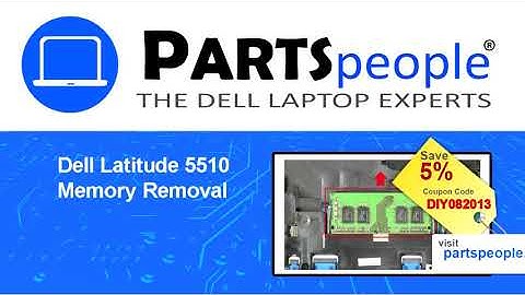 Dell Latitude 5510 (P80F002) Memory How-To Video Tutorial