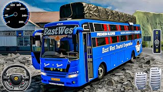 オフロードシティバスシミュレーター3D - リアルなユーロコーチバスシミュレーターゲーム2025 - Androidゲームプレイ screenshot 4
