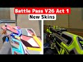 New V26 Act 1 Battle Pass Skins - Valorant