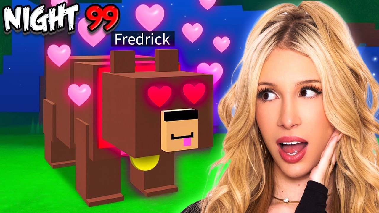 SURVIVING 99 NIGHTS IN THE FOREST with PETS For 24 HOURS...