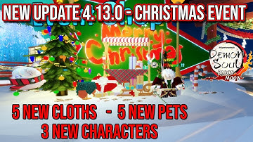 Demon Soul Simulator | New Update 4.13.0 Christmas Event