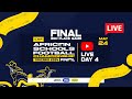 African schools football championship 2024 day 4 3rd place  final