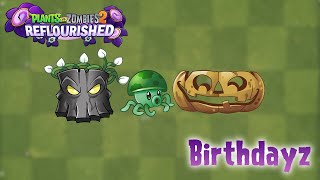 Cumpleaños de Plants vs Zombies 2 en Reflourished