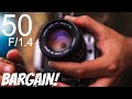 Canon FD 50mm F1.4 | an AMAZING lens for the price! | EOS M Raw Test