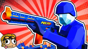 NERF WAR 3, SECRET MISSIONS! | Ravenfield Weapon and Vehicle Mod Beta Gameplay
