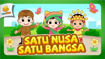 Satu Nusa Satu Bangsa | Lagu Anak Indonesia