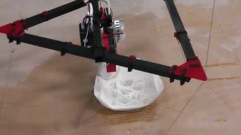 Hangprinter+Supervolcano at 102mm/s 370g/h