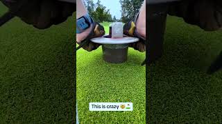 HOW TO MAKE A GOLF HOLE golf amezing process how howtomake