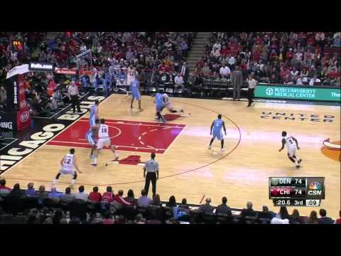 Denver Nuggets Vs Chicago Bulls January 1 2015 NBA 2014 15 Season