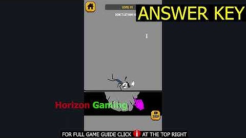 Draw to Save Stickman Story LEVEL 1 - Gameplay Walkthrough Android IOS