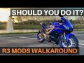 2019 Yamaha R3 Walkaround - Modification List/Overview