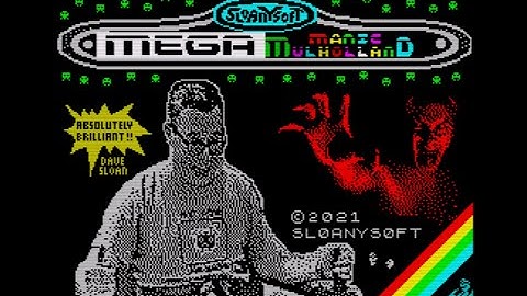 MEGA MANIC MULHOLLAND (2023) ZX Spectrum