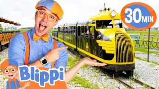 Download Lagu Train Song Loop with Blippi! | Vehicles For Kids | Educational Videos For Children MP3