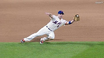 LAD@NYM: Wright makes nice catch on a hard-hit liner