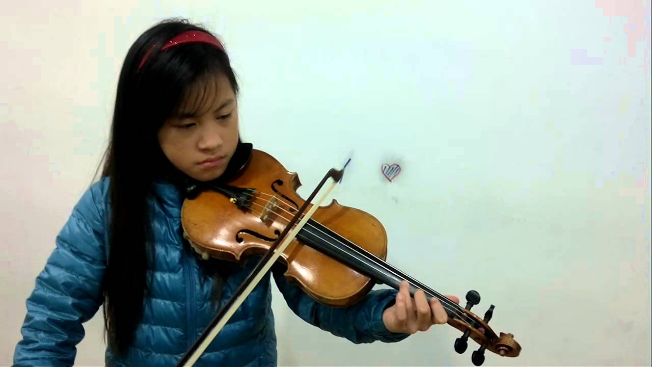 Kayser Violin Etudes 4 (Student Katy) YouTube
