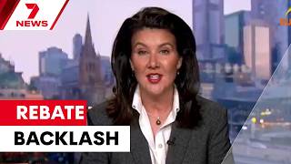 Private health rebate cuts spark state backlash | 7NEWS
