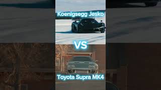 Jesko Vs Supra