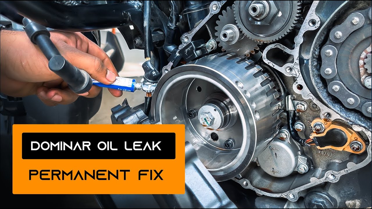 Dominar Oil Leak Issue Solved | #dominar400 #automobile #maintenance