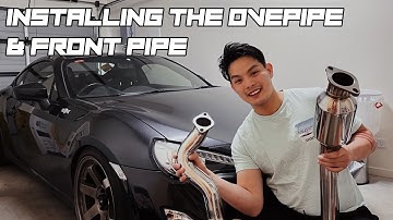 INSTALLING the OVERPIPE & FRONT PIPE on the GT86