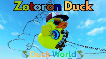Zotoron Duck - Duck World || Create a Cart Ride!
