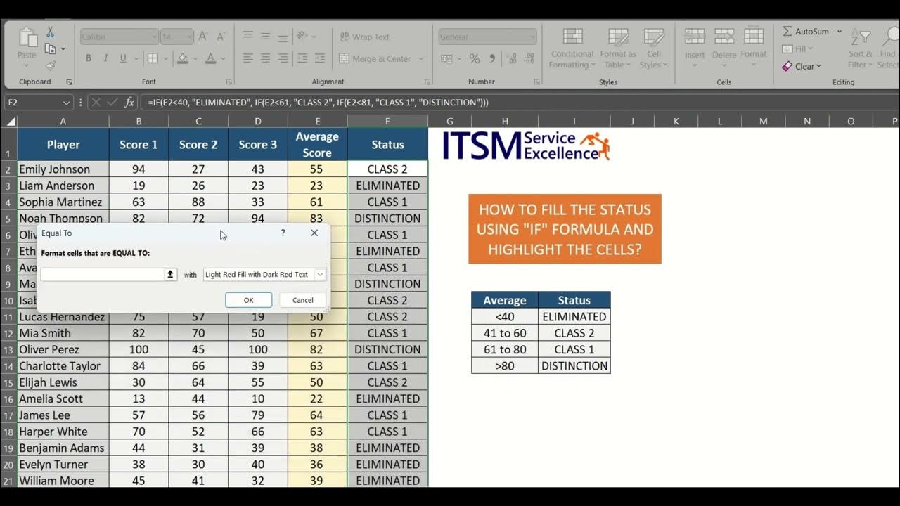 How to Use Nested IF Function with Multiple Conditions in Excel ...