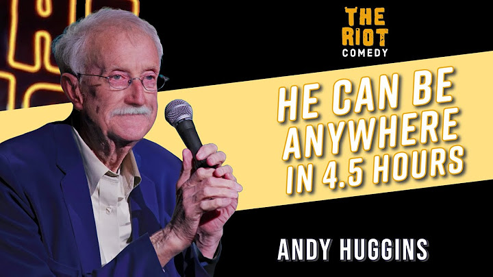 He Can be Anywhere in 4.5 hours | Andy Huggins | Stand-Up Comedy Special | The Riot Comedy Club