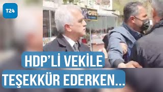 Polis Hdpli Gergerlioğluyla Konuşan Kişiyi Uzaklaştırdı