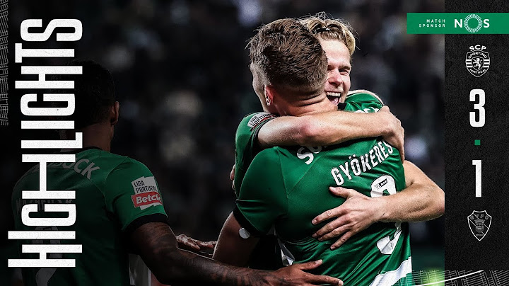 Resumo | Liga Portugal: Sporting CP 3-1 Gil Vicente FC