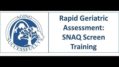 SNAQ Training Video
