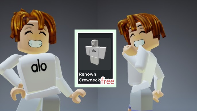 COMO PEGAR A BLUSA GRÁTIS [Renown Crewneck Pullover] Roblox Evento Alo  Sanctuary - Tal Pai, Tal Filho - Games